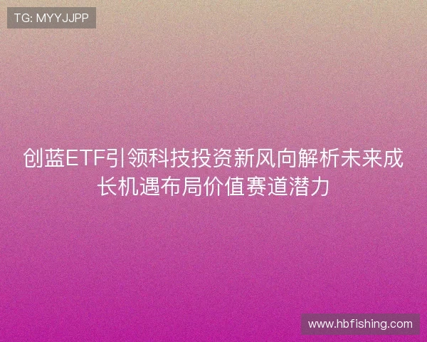 创蓝ETF引领科技投资新风向解析未来成长机遇布局价值赛道潜力 创蓝ETF引领科技投资新风向解析未来成长机遇布局价值赛道潜力